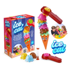 Jogo Raciocínio - Ice Cai - 12 Peças - Pakitoys