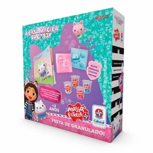 Livro Interativo - Massa Estrela - A Casa Mágica da Gaby - Festa - Estrela