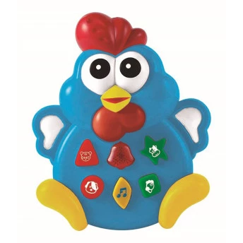 Atividade Animaizinhos Galinha Azul com Som - Buba Toys