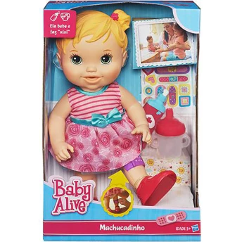 Baby Alive Boneca Machucadinho