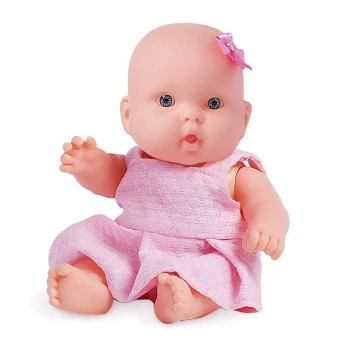 Boneca Nenequinha Clássica vestido Rosa - Super Toys