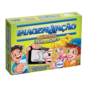 Jogo Infantil - Imagem e Ação Júnior - Lousa Mágica - Grow