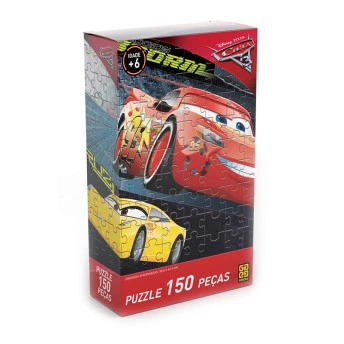 Quebra-Cabeça - Cars - 150 peças - Grow