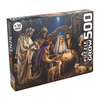 Puzzle 500 peças Noite de Luz - Grow