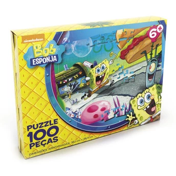 Quebra-Cabeça Bob Esponja - Grow