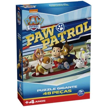 Quebra-Cabeça Infantil Gigante - 48 Peças - Patrulha Canina - Grow