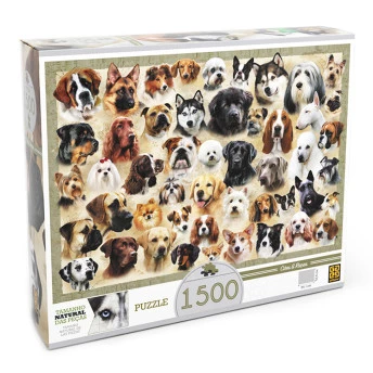 Puzzle 1500 peças Cães & Raças - Grow
