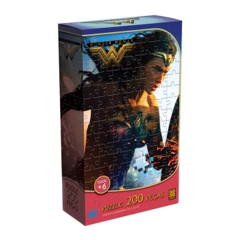 Puzzle 200 peças Mulher Maravilha - Grow