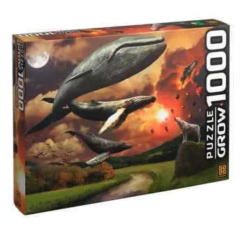 Puzzle 1000 peças Flying Whales - Grow
