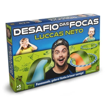 Jogo Desafio das Focas Luccas Neto - Grow