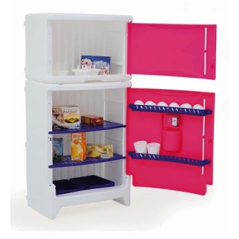Refrigerador Duplex Infantil - Casinha Flor Estilo com Som - Xalingo