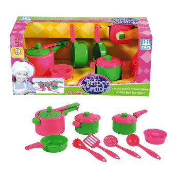 Kit Paneleiro Infantil - Eu Brinco de Casinha - Nig Brinquedos