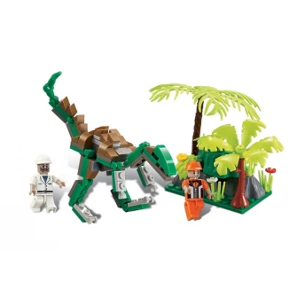 Blocos de Encaixe Dino Saga Expedição Raptor - Xalingo