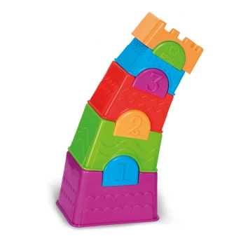 Torre de Empilhar Didática Colorida - Torre Maluca - TaTeTi