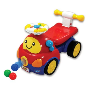 Andador Carrinho 2 em 1 c/ Som e Luz - Yes Toys