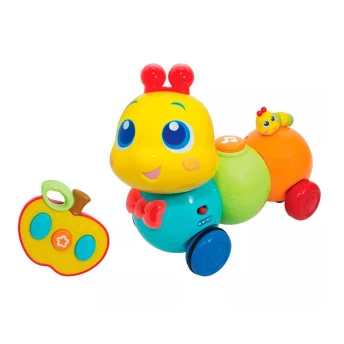 Figura Interativa com RC - Motion Fun - Lagarta Divertida - Winfun - Yes Toys