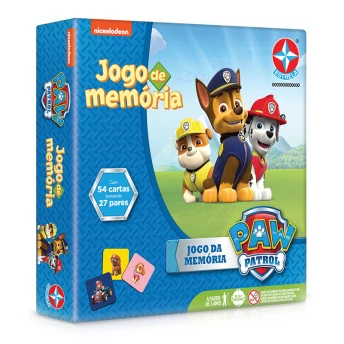 Jogo de Memória - Patrulha Canina - Estrela