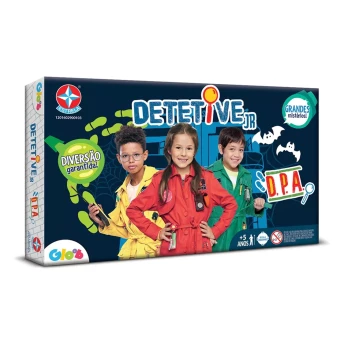 Jogo de Tabuleiro - Detetive Jr - DPA - Estrela
