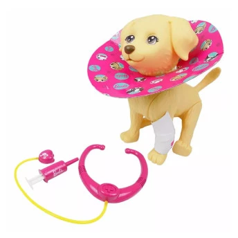 Cachorrinho com Acessórios - Pet da Barbie Veterinária - Pupee