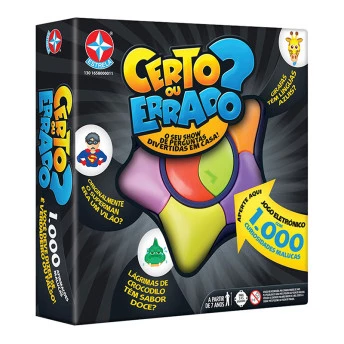 Jogo Certo ou Errado - Estrela