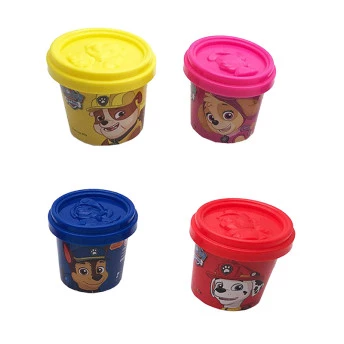 Patrulha Canina Massinha Divertida 4 Potes - Sunny