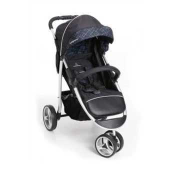 Carrinho De Bebê 3 Rodas Apollo Preto - Galzerano