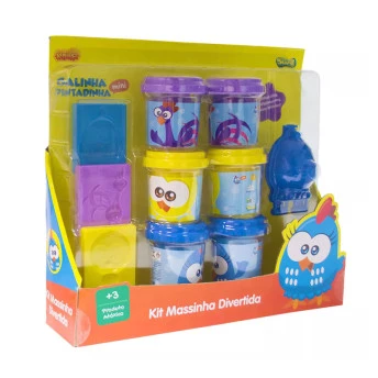 Kit Massinha Divertida Galinha Pintadinha - Sunny
