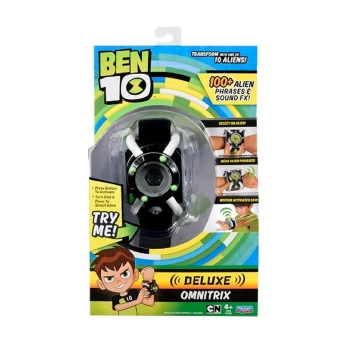 Relógio Omnitrix De Luxo Ben 10 Som e Luz - Sunny