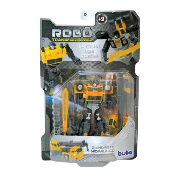 Robô Transformável Guindaste Hidráulico - Buba