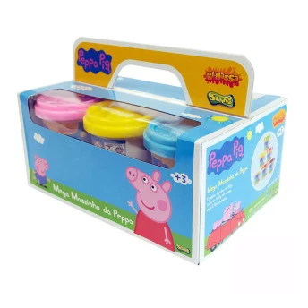 Massa de Modelar - Peppa Pig - Mega Massinha da Peppa - Sunny Brinquedos