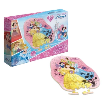 Quebra Cabeça Infantil Princesas Disney - 30 Peças - Xalingo