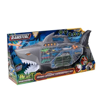 Conjunto e Veículos - Beast Machines - Robo Shark Transporter - Fun Divirta-se