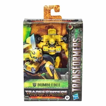 Figura - Transformers Rise of the Beasts - Bumblebee Deluxe - Hasbro