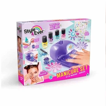 Kit Manicure Infantil - Style 4 Ever - Fun Divirta-se