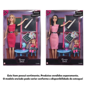 Boneca Articulada - 30cm - Dream Doll - Funny Classroom - Sortida - Candide