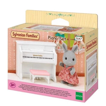 Acessório e Móvel - Sylvanian Families - Conjunto de Piano - Epoch Magia