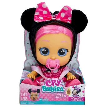 Boneca que Chora - Cry Babies Dressy - Disney - Minnie - Multikids