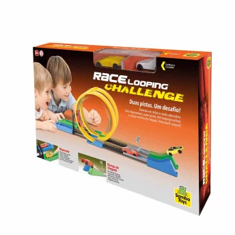 Conjunto Lançador e Pista - Race Looping Challenge - Samba Toys