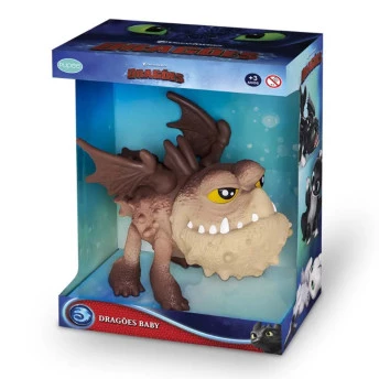 Figura Articulada - Como Treinar seu Dragão - Baby Dragões - Batatão - Pupee