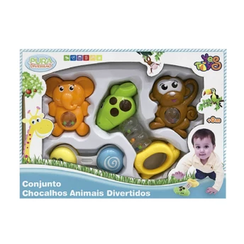 Chocalhos Animais Divertidos - Yes Toys