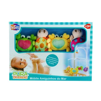 Móbile Musical Pura Diversão - Amiguinhos do Mar - Yes Toys