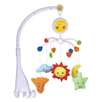 Móbile Musical Giratório Infantil Sol - Braskit