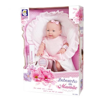 Boneca Bebezinho da Mamãe - Cotiplás