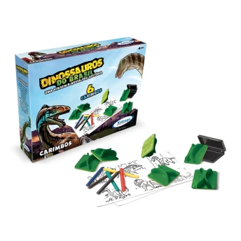 Carimbos Dinossauros do Brasil - Xalingo