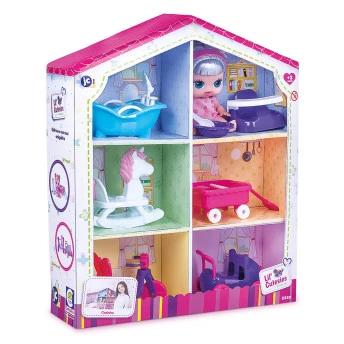Lil Cutesies - Boneca com Casinha e Acessórios - Cotiplás
