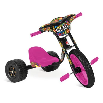 Triciclo Infantil - Rosa - Bandeirante