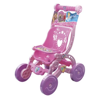 Carrinho Infantil para Bonecas Princesas Disney - Líder 
