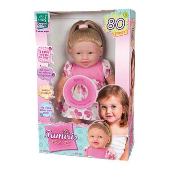 Boneca Tamiris 80 Frases - Super Toys