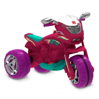Super Moto GT Elétrica Pink  - Bandeirante