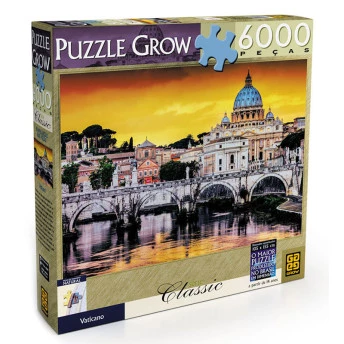 Quebra-Cabeça 6000 Peças Vaticano - Grow